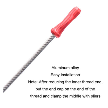 50pcs Mountain Road Bicycle Aluminum Alloy Brake Shifting Cable Core Cap, Brake Core Cap