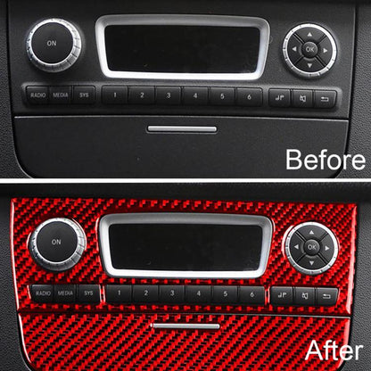 For 2011-2015 Benz Smart Fortwo 2pcs /Set CD Panel Stickers