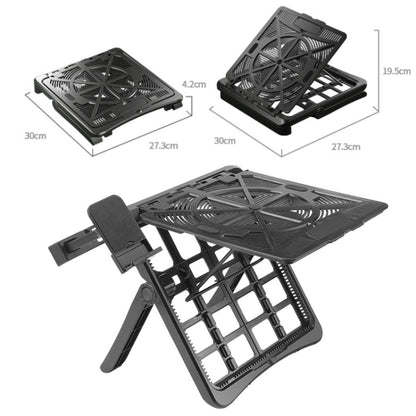 Multifunctional Folding Laptop Desktop Heat Dissipation Heightening Bracket, DB-11