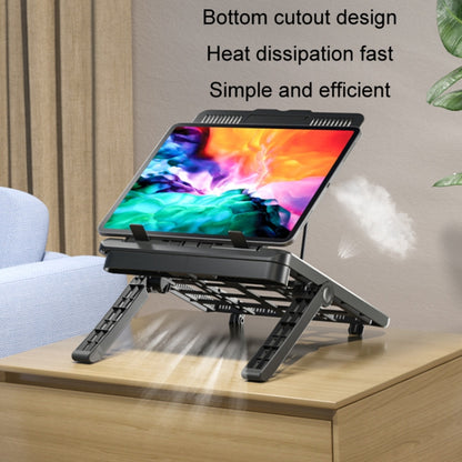 Multifunctional Folding Laptop Desktop Heat Dissipation Heightening Bracket, DB-11