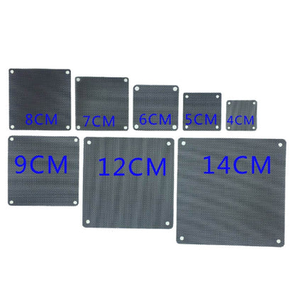 Chassis Fan PVC Dust Filter Dust Filter, 20pcs 4cm, 20pcs 5cm, 20pcs 6cm, 20pcs 7cm, 20pcs 8cm, 20pcs 9cm, 20pcs 12cm, 20pcs 14cm