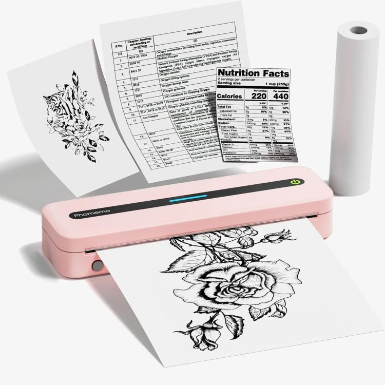 Phomemo M832 300dpi Wireless Thermal Portable Printer, A4 Version, Letter Version