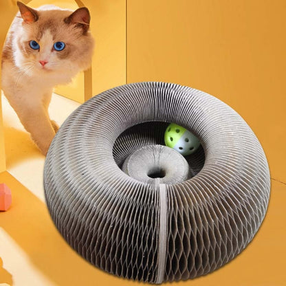 LM1012 Organ Cat Scratching Board Cat Toys With Bell, Organ Shape