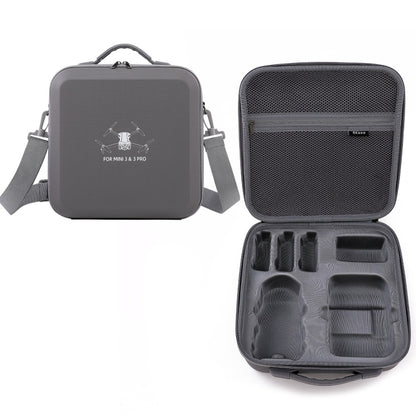 For DJI Mini 3 / Mini 3 Pro  BKANO PU Storage Bag Portable Shoulder Bag Messenger Bag, M3-012 RC Version, M3-012 RC-N1 Version