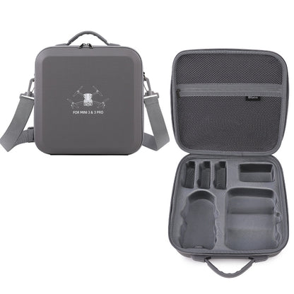 For DJI Mini 3 / Mini 3 Pro  BKANO PU Storage Bag Portable Shoulder Bag Messenger Bag, M3-012 RC Version, M3-012 RC-N1 Version
