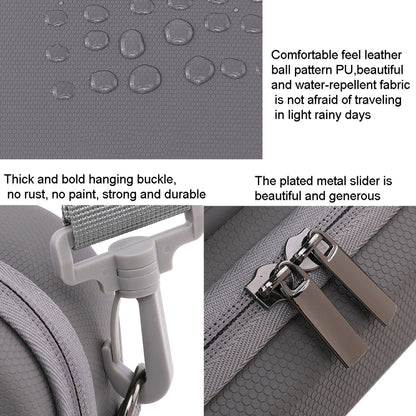 For DJI Mini 3 / Mini 3 Pro  BKANO PU Storage Bag Portable Shoulder Bag Messenger Bag, M3-012 RC Version, M3-012 RC-N1 Version