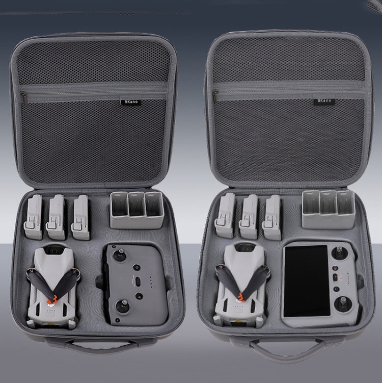 For DJI Mini 3 / Mini 3 Pro  BKANO PU Storage Bag Portable Shoulder Bag Messenger Bag, M3-012 RC Version, M3-012 RC-N1 Version