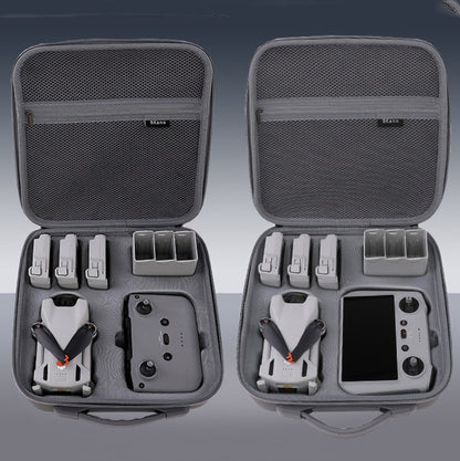 For DJI Mini 3 / Mini 3 Pro  BKANO PU Storage Bag Portable Shoulder Bag Messenger Bag, M3-012 RC Version, M3-012 RC-N1 Version