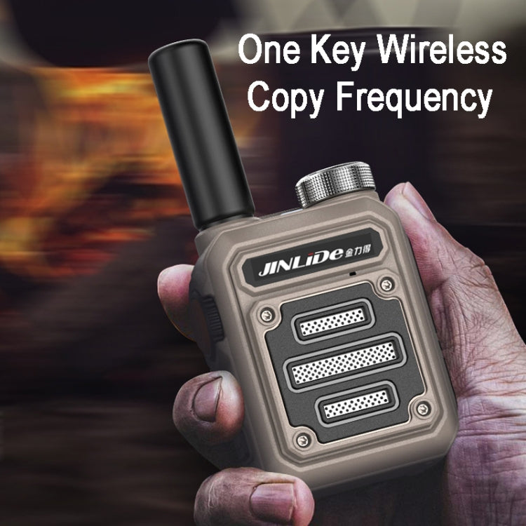 JINLIDE 3-5km 8W 6000mAh Hand-held Walkie Talkie Wireless Copy Frequency Ham Radio, G63 (Green), G63 (Yellow), G63 (Gray)