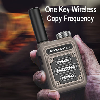 JINLIDE 3-5km 8W 6000mAh Hand-held Walkie Talkie Wireless Copy Frequency Ham Radio, G63 (Green), G63 (Yellow), G63 (Gray)