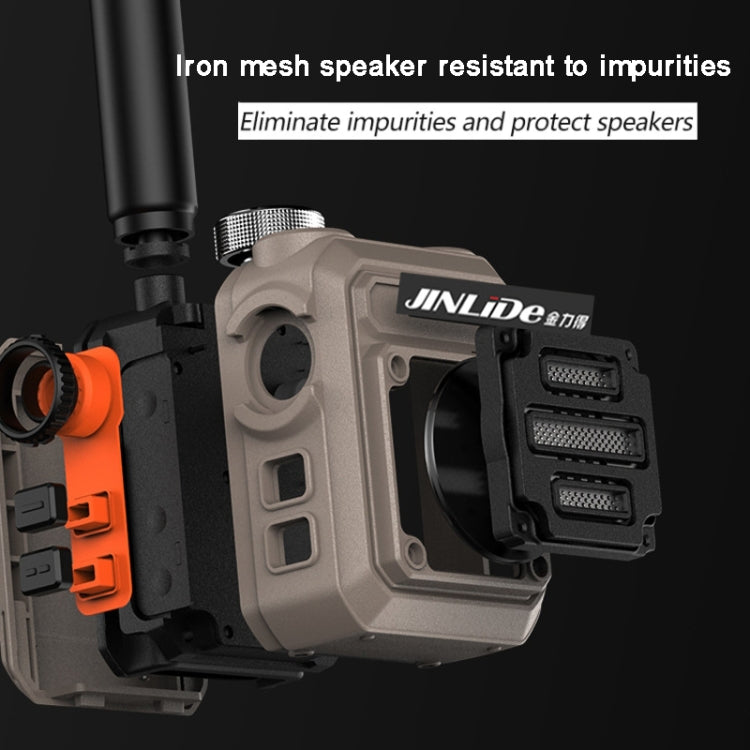 JINLIDE 3-5km 8W 6000mAh Hand-held Walkie Talkie Wireless Copy Frequency Ham Radio, G63 (Green), G63 (Yellow), G63 (Gray)