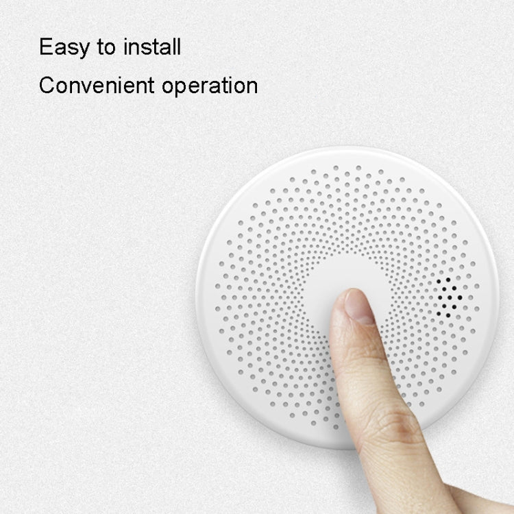 RH-WS11-W WiFi 2 In 1 Smoke Alarm Carbon Monoxide Composite Smoke Sensor, RH-WS11-W