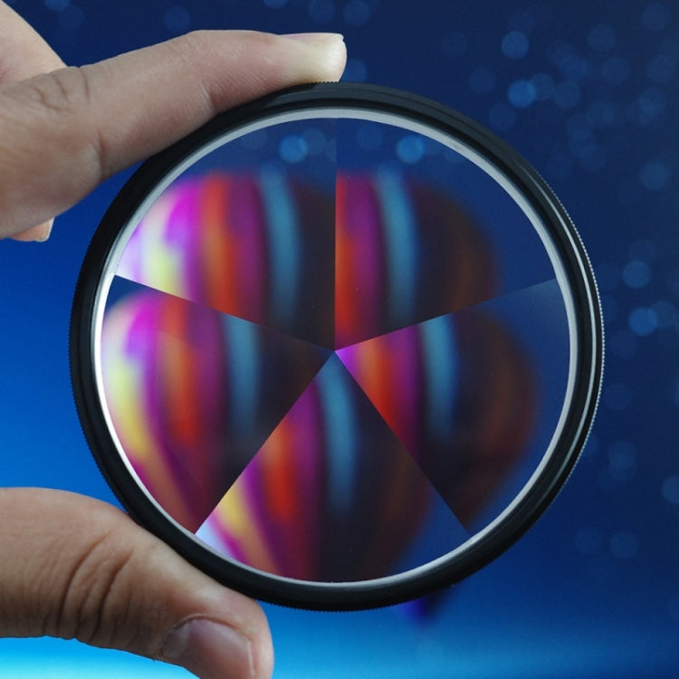 77mm Pentaprism Photography Foreground Blur SLR Filter, Pentaprism 77mm