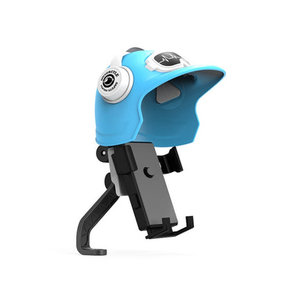 Small Helmet Sunscreen Phone Stand Bracket Motorcycle Mobile Phone Holder,Spec:, Handlebar White, Rearview Mirror Blue, Rearview Mirror White, Blue Helmet, White Helmet, Handlebar Black, Handlebar Yellow, Rearview Mirror Black, Rearview Mirror Yellow