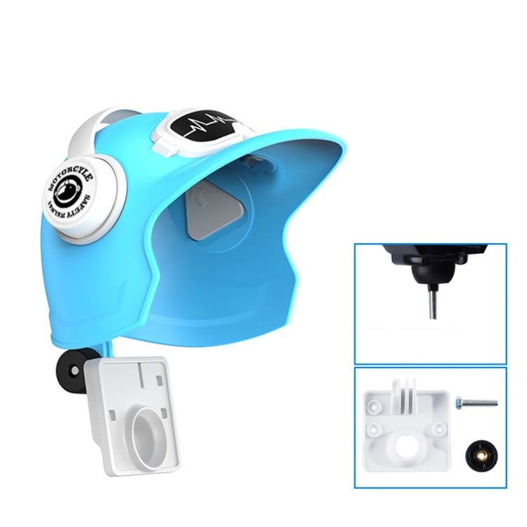 Small Helmet Sunscreen Phone Stand Bracket Motorcycle Mobile Phone Holder,Spec:, Handlebar White, Rearview Mirror Blue, Rearview Mirror White, Blue Helmet, White Helmet, Handlebar Black, Handlebar Yellow, Rearview Mirror Black, Rearview Mirror Yellow