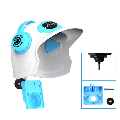 Small Helmet Sunscreen Phone Stand Bracket Motorcycle Mobile Phone Holder,Spec:, Handlebar White, Rearview Mirror Blue, Rearview Mirror White, Blue Helmet, White Helmet, Handlebar Black, Handlebar Yellow, Rearview Mirror Black, Rearview Mirror Yellow