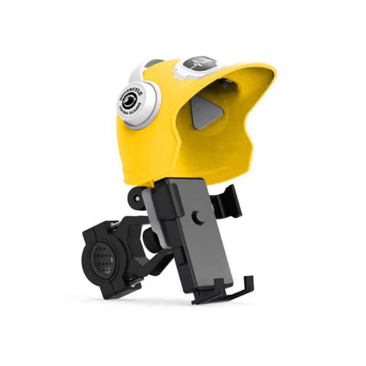 Small Helmet Sunscreen Phone Stand Bracket Motorcycle Mobile Phone Holder,Spec:, Handlebar White, Rearview Mirror Blue, Rearview Mirror White, Blue Helmet, White Helmet, Handlebar Black, Handlebar Yellow, Rearview Mirror Black, Rearview Mirror Yellow