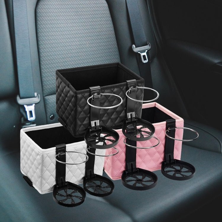 Car Armrest Box Folding Storage Box Multifunctional Water Cup Holder