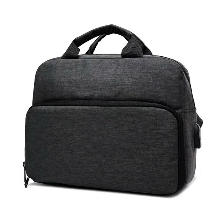 SLR Camera Bag Men Crossbody  Photography Bag Waterproof Carrying Case with USB Charging Port, Large, Small