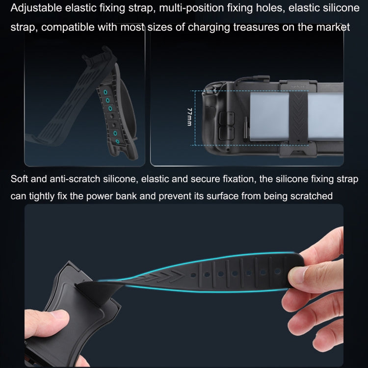 Hifylux ST-BF27 For Steam Deck Game Console Charging Treasure Base Mobile Power Desktop Bracket, Charging Treasure Base