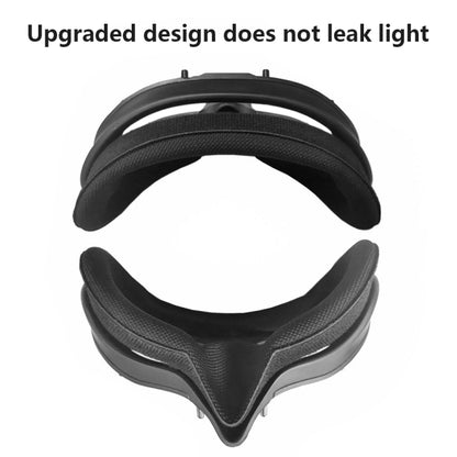 For DJI Goggles 2 Foam Padding Sponge Eye Pad Mask, Black, With Lens Cover Black