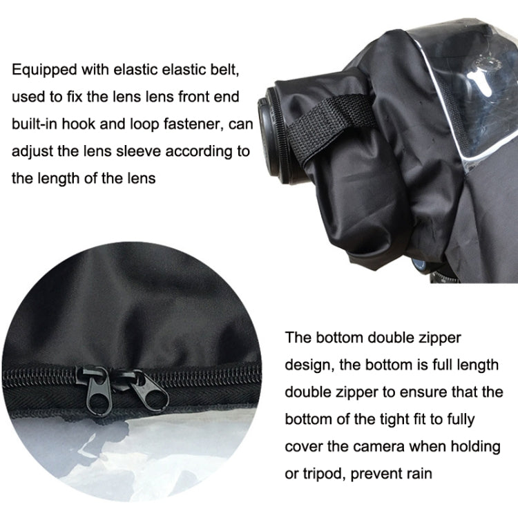 For 5D3 / D800 SLR Camera Rain Cover Photography Camera Raincoat Medium Telephoto Lens Rain Cover, Camera Raincoat