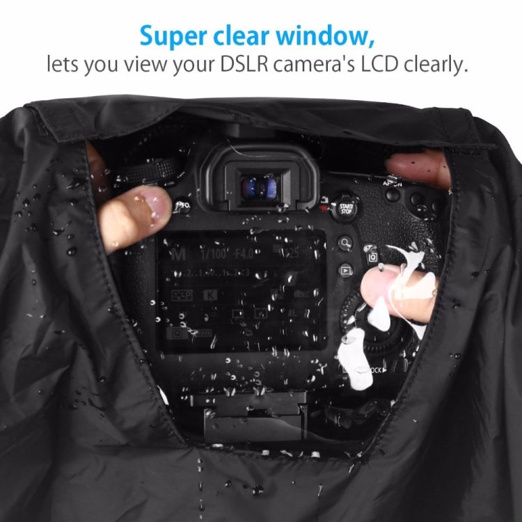 For 5D3 / D800 SLR Camera Rain Cover Photography Camera Raincoat Medium Telephoto Lens Rain Cover, Camera Raincoat