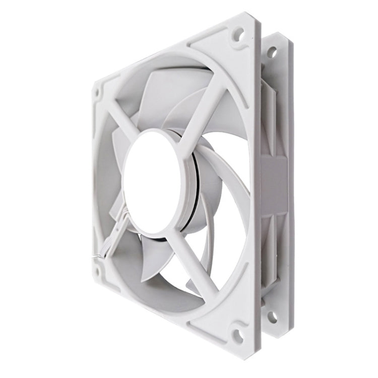 MF12025 4pin High Air Volume High Wind Pressure FDB Magnetic Suspension Chassis Fan 2200rpm (Black), 2200rpm (White), 3000rpm (White), 3000rpm (Black)