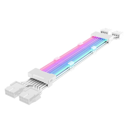 5V ARGB Neon Color Line, 24pin Motherboard Power Supply Light Wire Black, Double 8pin Graphics Card Power Supply Wire Black, 24pin Motherboard Power Supply Light Wire White, Double 8pin Graphics Card Power Supply Wire White