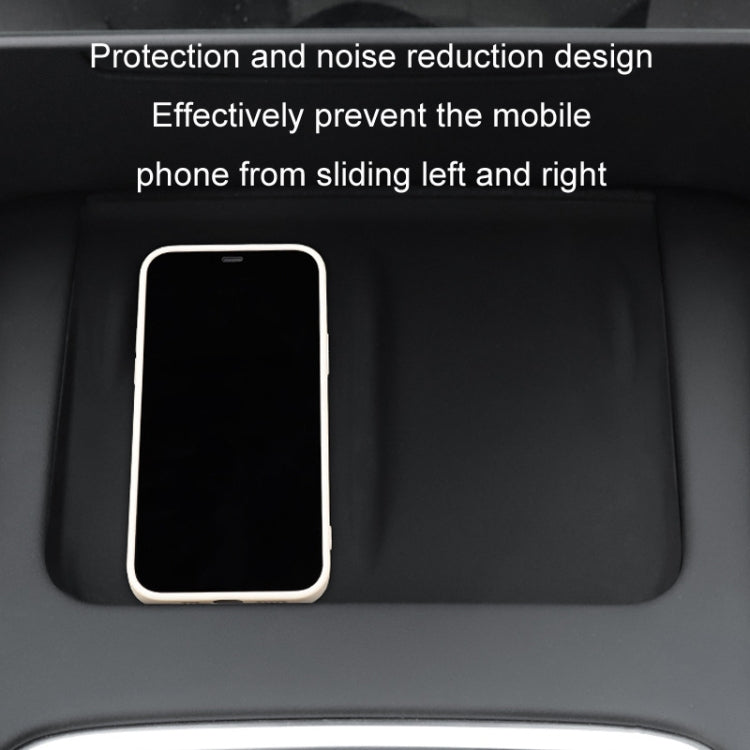 For Tesla Model3/Y Silicone Wireless Phone Charging Non-slip Mat, For Tesla Model3/Y