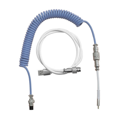 Ajazz AL60 USB To Type-C/USB-C Keyboard Extension Line Single Hole Connector, Cable Length: 2.3m