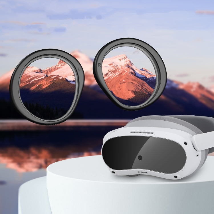 For PICO 4 Hifylux PC-QF25 1pair Magnetic Myopia Glasses Box Non-spherical Resin VR Glasses Accessories