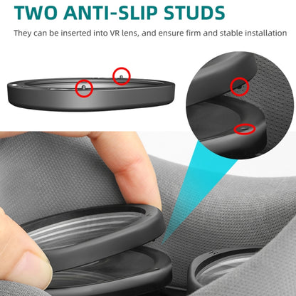 For PICO 4 Hifylux PC-QF25 1pair Magnetic Myopia Glasses Box Non-spherical Resin VR Glasses Accessories
