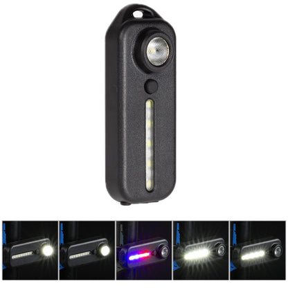 Bicycle Tail Light Type-C Rechargeable Outdoor Warning Light With Pen Clip, W677