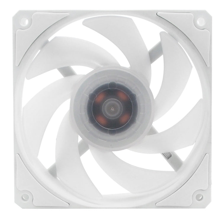 MF12025 5V ARGB 12cm Shenguang Synchronous Water Cold Radiator Large Air Volume Chassis Fan, MF12025 White, MF12025 Black