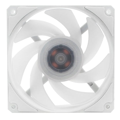 MF12025 5V ARGB 12cm Shenguang Synchronous Water Cold Radiator Large Air Volume Chassis Fan, MF12025 White, MF12025 Black