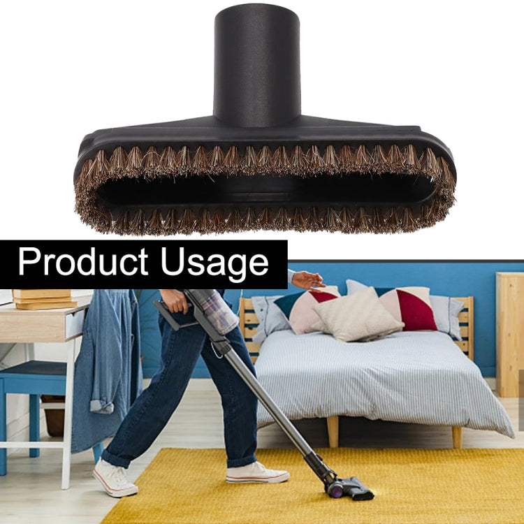 For Midea 5pcs 32mm Inner Diameter Suction Nozzle Brush Head Horse Hair Sofa Curtain Suction Head Vacuum Cleaner Accessories, Brush Head