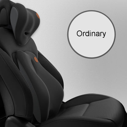 SR-21 Car Lumbar Cushion Headrest Seat Memory Foam Accessories, Style:, Ordinary Headrest (Black), Ordinary Headrest (Gray), Ordinary Headrest (Brown), Massage Headrest (Black), Massage Headrest (Gray), Massage Headrest (Brown)