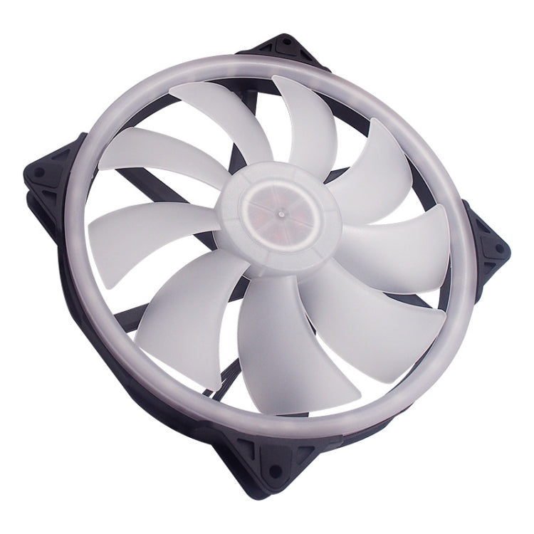FANNER 2020 5V ARGB 20cm Large Air Volume Slow Motherboard Shenguang Synchronized Chassis Fan, 2020