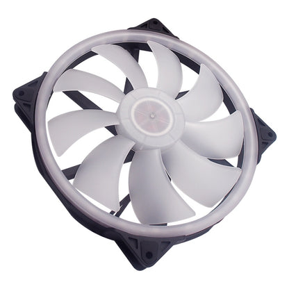 FANNER 2020 5V ARGB 20cm Large Air Volume Slow Motherboard Shenguang Synchronized Chassis Fan, 2020