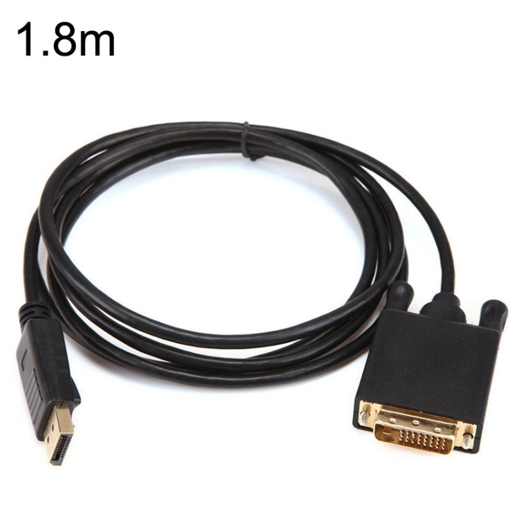 1080P DP to DVI HD Adapter Cable Gold-plated Plug, DP31 1.8m, DP31 3m