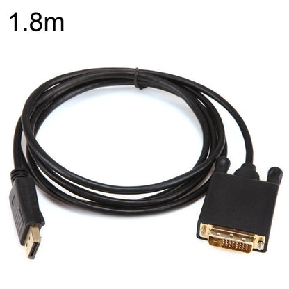 1080P DP to DVI HD Adapter Cable Gold-plated Plug, DP31 1.8m, DP31 3m