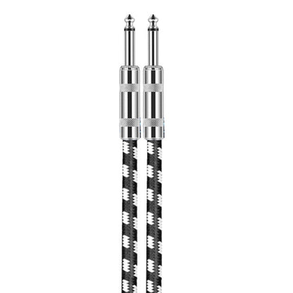 2 Straight Head 6.35mm Guitar Cable Oxygen-Free Copper Core TS Large Two-core Cable, 0.15m, 0.3m, 0.5m, 1m, 1.5m, 2m, 3m, 5m, 8m, 10m