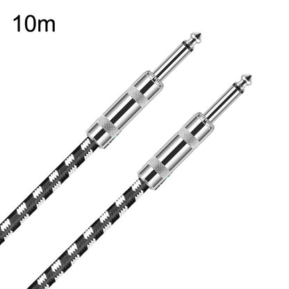 2 Straight Head 6.35mm Guitar Cable Oxygen-Free Copper Core TS Large Two-core Cable, 0.15m, 0.3m, 0.5m, 1m, 1.5m, 2m, 3m, 5m, 8m, 10m