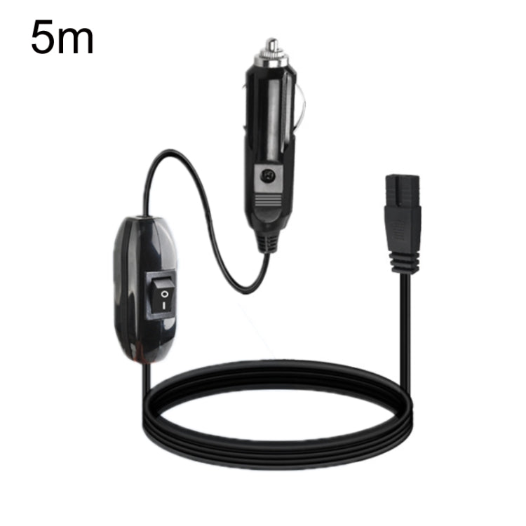 12V/24V Car Refrigerator Cable B Suffix Cigarette Lighter Plug Power Cord, Length:, 1m With Switch, 2m Without Switch, 2m With Switch, 3m With Switch, 4m Without Switch, 4m With Switch, 5m Without Switch, 5m With Switch