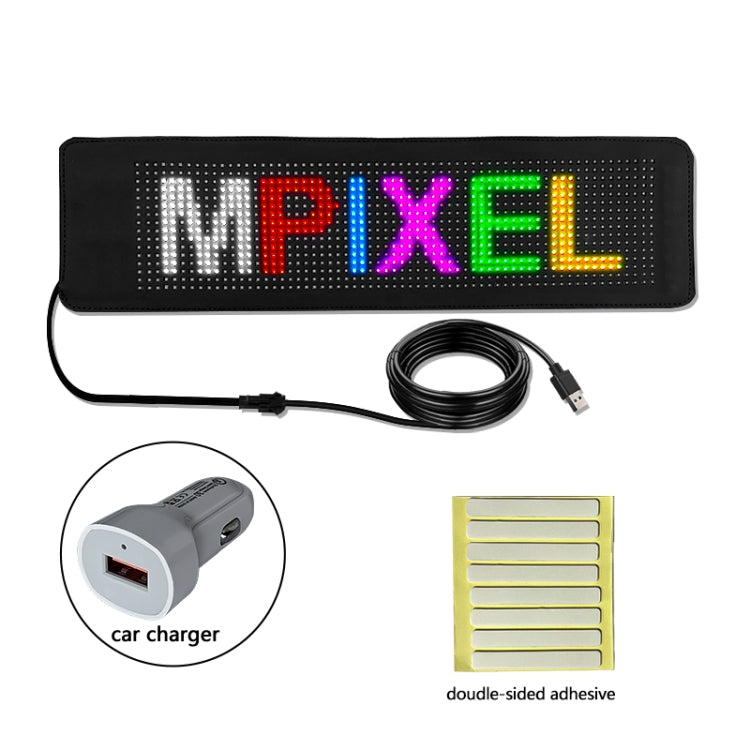 Vehicle Rear Window Color Flexible LED Electronic Screen, 276x90mm, 532x90mm, 788x90mm, 1044x90mm, 260x150mm, 500x150mm, WIFI Model 740x150mm, WIFI Model 980x150mm
