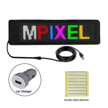 Vehicle Rear Window Color Flexible LED Electronic Screen, 276x90mm, 532x90mm, 788x90mm, 1044x90mm, 260x150mm, 500x150mm, WIFI Model 740x150mm, WIFI Model 980x150mm