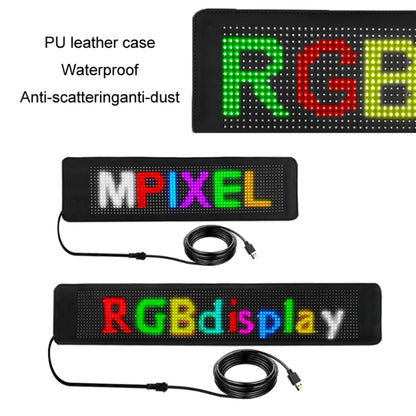 Vehicle Rear Window Color Flexible LED Electronic Screen, 276x90mm, 532x90mm, 788x90mm, 1044x90mm, 260x150mm, 500x150mm, WIFI Model 740x150mm, WIFI Model 980x150mm