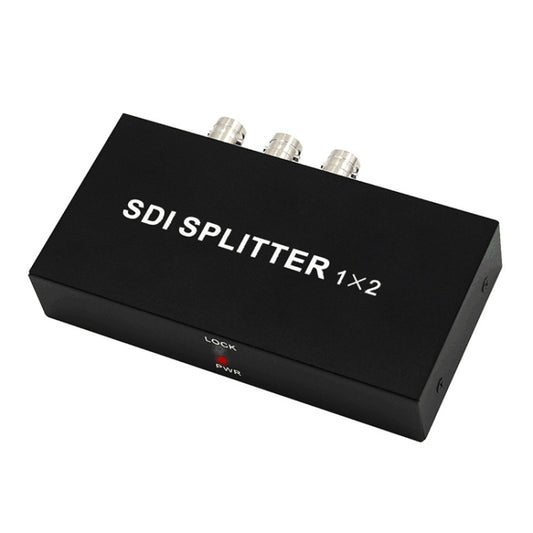 1 In 2 Out SD-SDI / HD-SDI / 3G-SDI Distribution Amplifier Video SDI Splitter, 1 In 2 Out