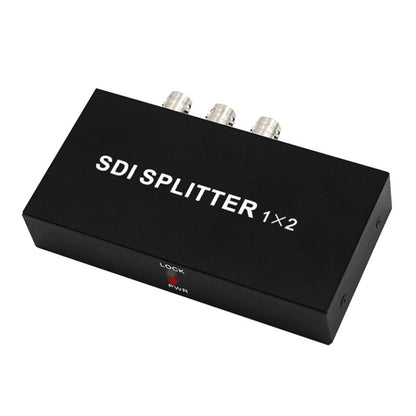 1 In 2 Out SD-SDI / HD-SDI / 3G-SDI Distribution Amplifier Video SDI Splitter, 1 In 2 Out